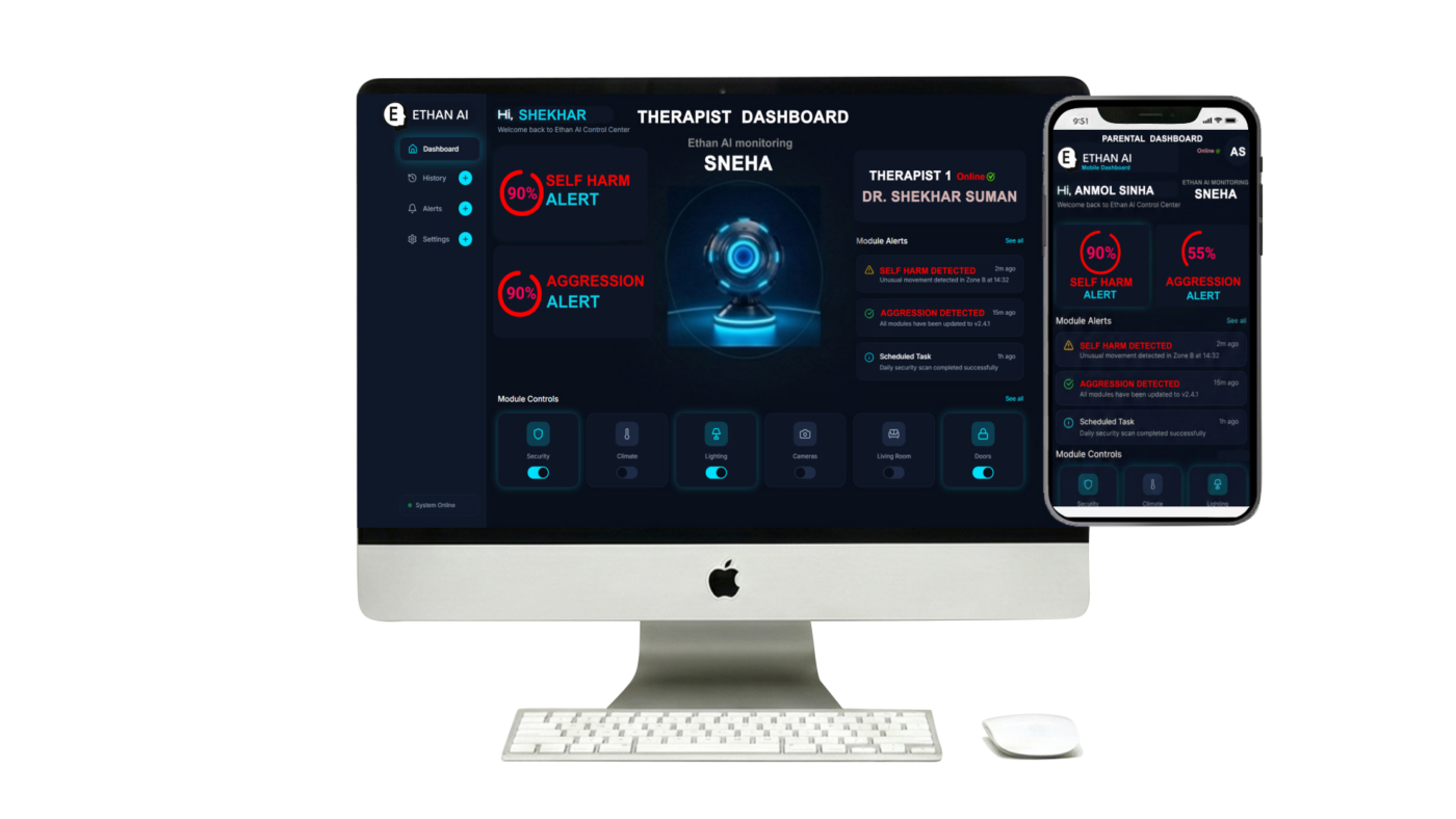 Ethan Ai Dashboard Desktop & Mobile